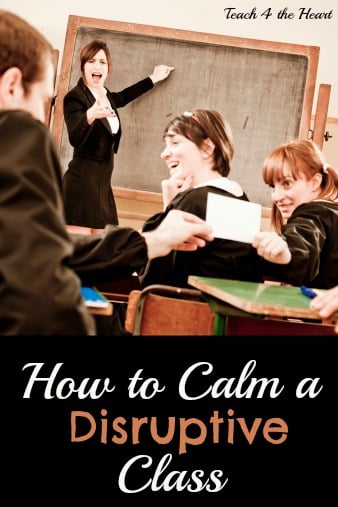 How to Calm a Disruptive Class: The Quick & Easy Method that Saved My Sanity