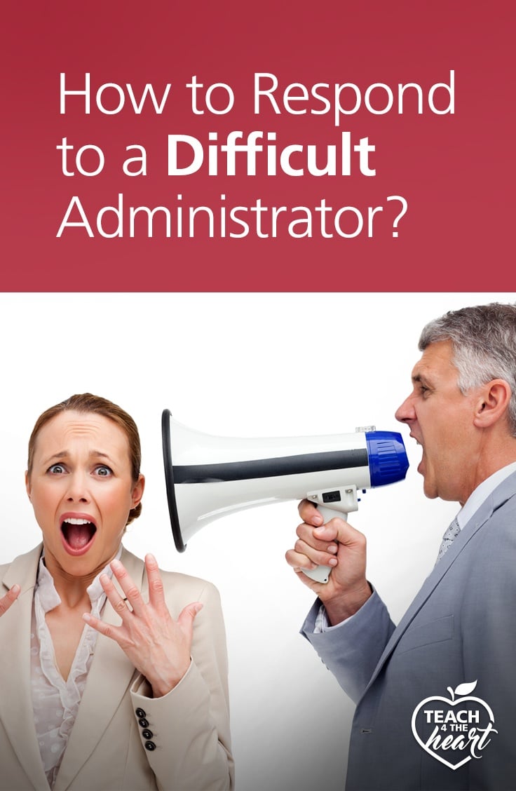 PIN How to Respond to a Difficult Administrator?