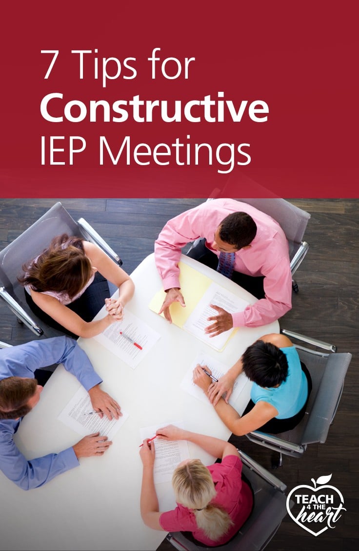 PIN 7 Tips for Constructive IEP Meetings