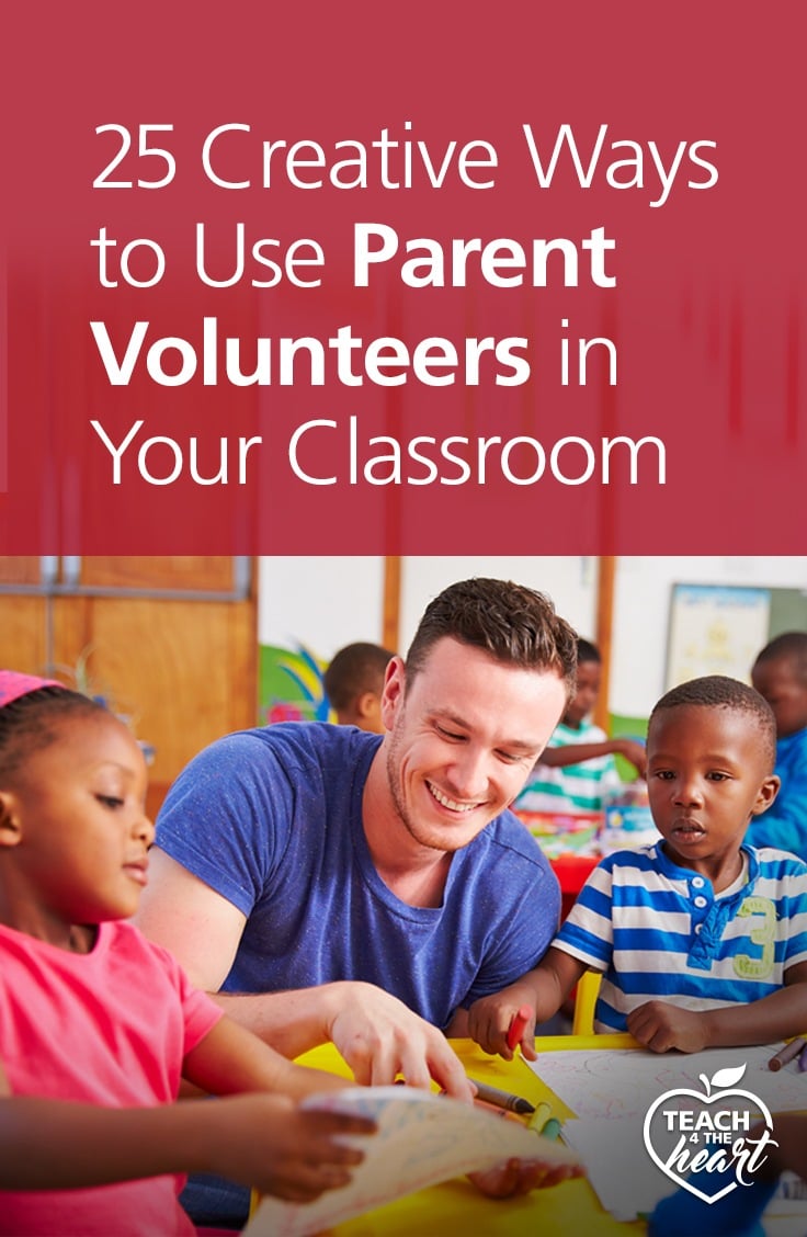 Not sure how to utilize parent volunteers? Check out our list of 25 creative ways to use parent volunteers in your classroom! Whether you are teaching in-person or virtually, there are ideas here for you! 