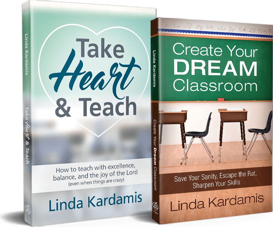 Take Heart & Teach book and Create Your Dream Classroom book