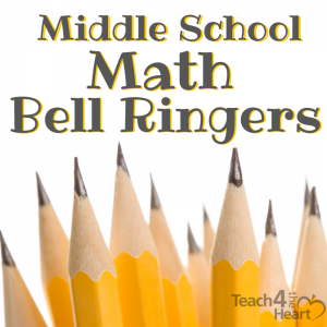 middle school math bellringers