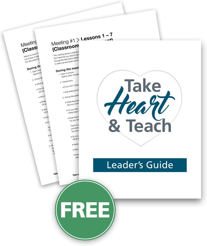 Free Download: Take Heart & Teach Leader's Guide